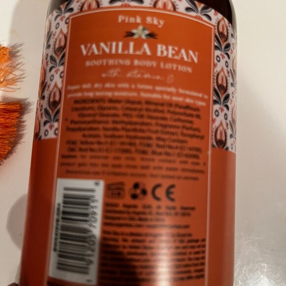 Vanilla‎ Bean Soothing Body Lotion by Pink Sky (SET OF TWO) (16.9 oz) (new/h/x) - Picture 4 of 11